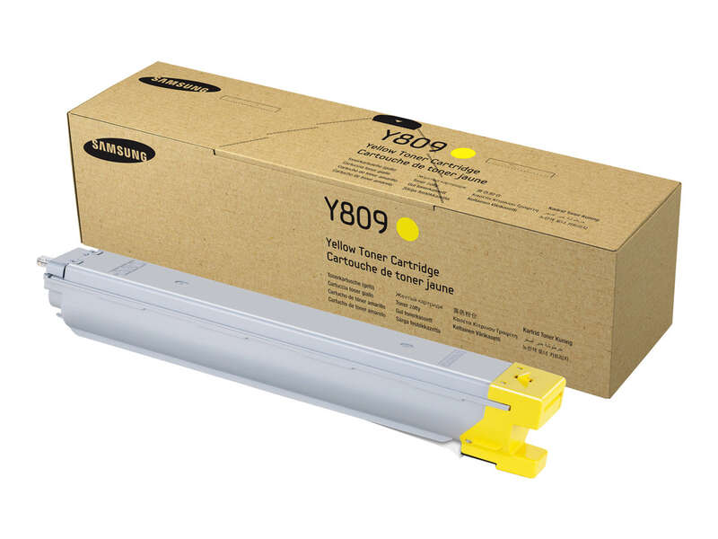samsung clt y809s amarillo cartucho de toner original ss742a