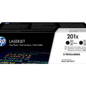 hp cf400x negro pack de 2 cartuchos de toner originales 201x