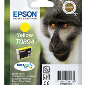 epson t0894 amarillo cartucho de tinta original c13t08944011