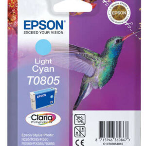 epson t0805 cyan light cartucho de tinta original c13t08054011