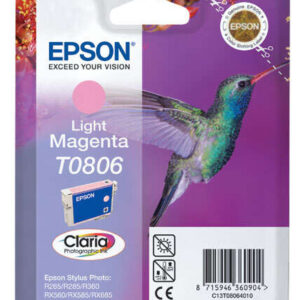 epson t0806 magenta light cartucho de tinta original c13t08064011