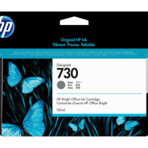 hp 730 gris cartucho de tinta original p2v66a