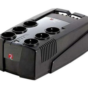 riello i plug sai 80 800 va / 480w offline usb 2.0, 6x shucko + 2x iec