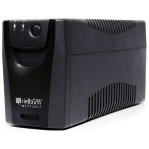riello net power sai 600 va/360w tecnologia line interactive usb, 4x iec 320