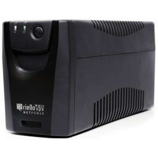 riello net power sai 600 va/360w tecnologia line interactive usb, 2x shucko