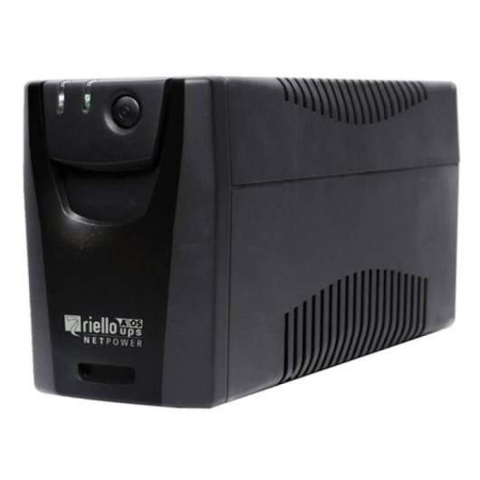 riello net power sai 800 va/480w tecnologia line interactive usb, 2x schuko