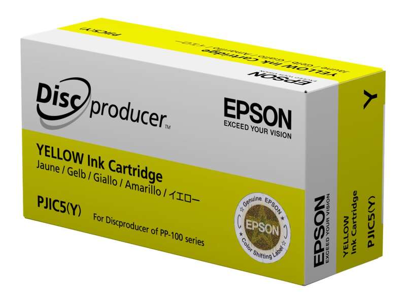 epson pjic5/pjic7 amarillo cartucho de tinta original c13s020692/c13s020451