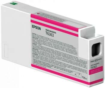 epson t6363 magenta vivido cartucho de tinta original c13t636300
