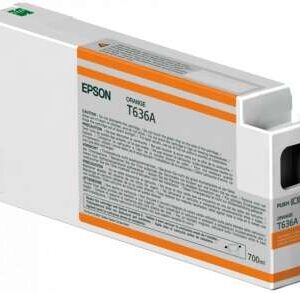 epson t636a naranja cartucho de tinta original c13t636a00