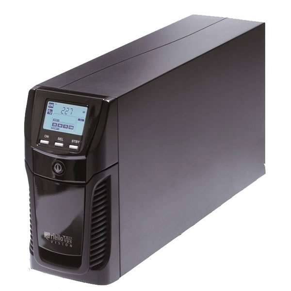 riello vision tower 1100 sai 1100va 880w 10` line interactive 4x iec 320, usb 2.0, rs 232