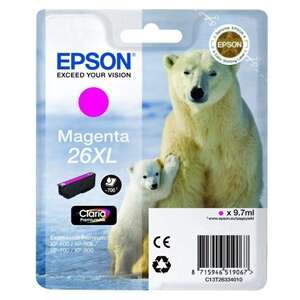 epson t2633 (26xl) magenta cartucho de tinta original c13t26334012