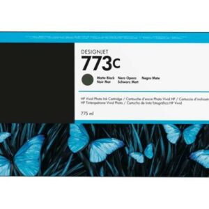hp 773c negro mate cartucho de tinta original c1q37a