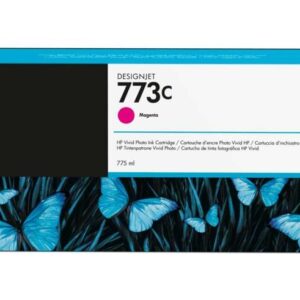 hp 773c magenta cartucho de tinta original c1q39a