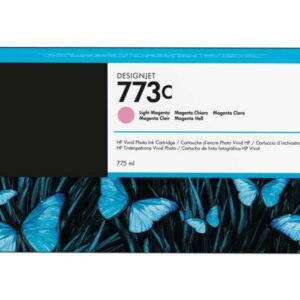 hp 773c magenta light cartucho de tinta original c1q41a