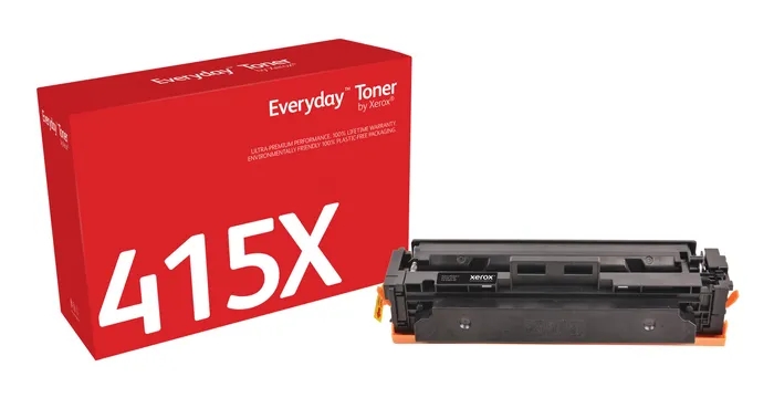 xerox everyday hp w2030x negro cartucho de toner generico reemplaza 415x