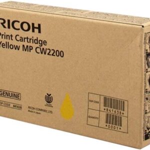 ricoh aficio mp cw2200sp amarillo cartucho de tinta original 841638/mp cw2200y