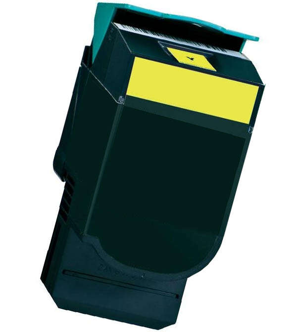 lexmark cs421/cs521/cs622/cx421/cx522/cx622/cx625 amarillo cartucho de toner generico reemplaza 78c2xy0/78c2xye/78c20y0
