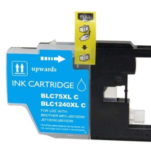 brother lc1240xl/lc1220xl/lc1280xl cyan cartucho de tinta generico reemplaza lc1240c/lc1220c/lc1280xlc