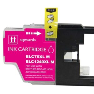 brother lc1240xl/lc1220xl/lc1280xl magenta cartucho de tinta generico reemplaza lc1240m/lc1220m/lc1280xlm