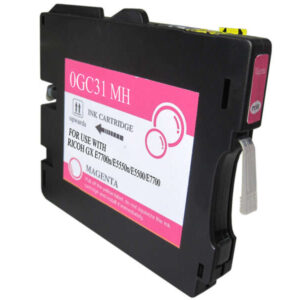 ricoh gc31m magenta cartucho de tinta pigmentada generico reemplaza 405690/405703