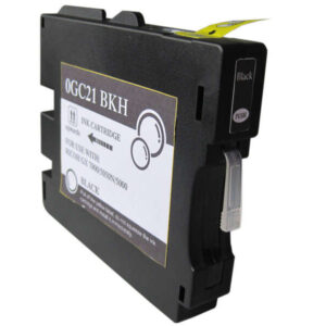 ricoh gc21k negro cartucho de tinta pigmentada generico reemplaza 405532/405536