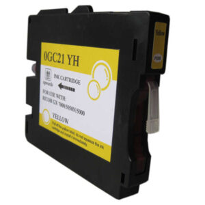 ricoh gc21y amarillo cartucho de tinta pigmentada generico reemplaza 405535/405539