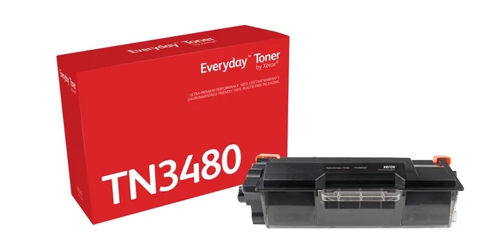 xerox everyday brother tn3480 negro cartucho de toner generico