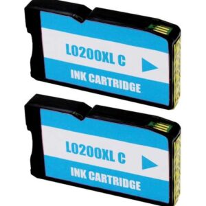 lexmark 200xl cyan pack 2 cartuchos de tinta genericos reemplaza 14l0198