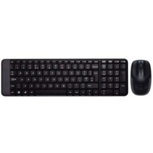 logitech mk220 pack inalambrico teclado k220 + raton m150 3 botones uso ambidiestro portugues