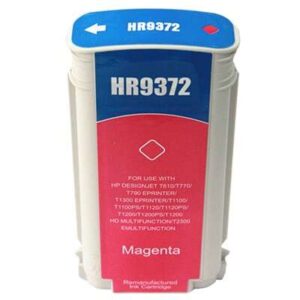 generico hp 72 magenta cartucho de tinta reemplaza c9372a