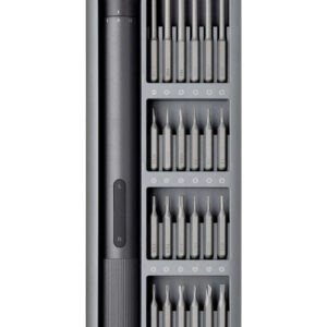 xiaomi mi electric precision screwdriver destornillador electrico de precision usb c 2 velocidades 24 puntas de destornillador contenedor de almacenamiento magnetico