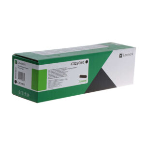 lexmark c3324/c3326/mc3224/mc3326/mc3426 negro cartucho de toner original c3220k0/c320010