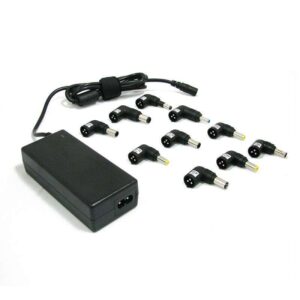 leotec cargador universal automatico para portatil 70w 10 conectores diferentes