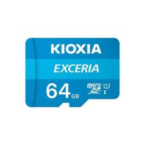 kioxia exceria tarjeta micro sdxc 64gb uhs i clase 10 con adaptador