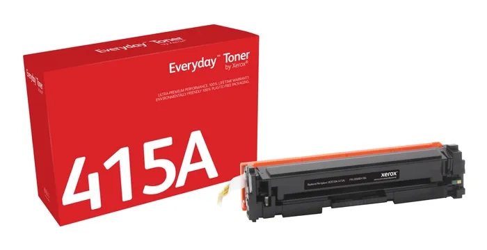 xerox everyday hp w2030a negro cartucho de toner generico reemplaza 415a