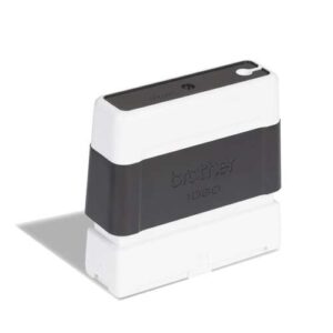 brother pr1060b6p pack de 6 monturas de sellos originales 10x60mm color negro
