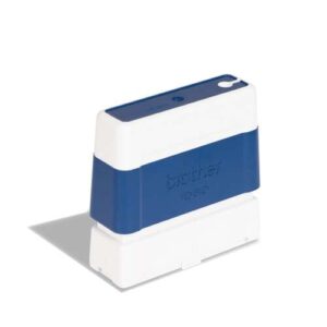 brother pr1060e6p pack de 6 monturas de sellos originales 10x60mm color azul