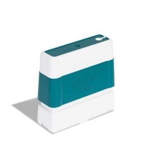brother pr1060g6p pack de 6 monturas de sellos originales 10x60mm color verde