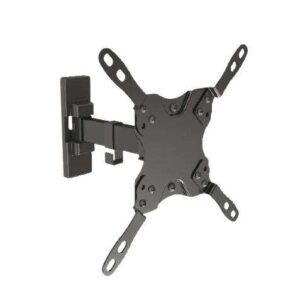 cromad soporte de pared con brazo para tv de 13" 42" giratorio, inclinable peso max 20kg vesa 200x200mm