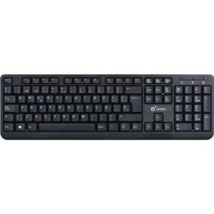 cromad t50 teclado multimedia usb teclas fn + multimedia diseño extrafino y tacto suave