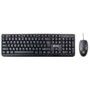 cromad pack usb teclado + raton 1000dpi 3 botones