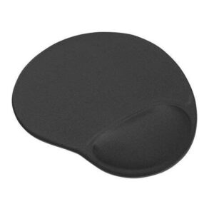 cromad alfombrilla raton con reposamuñecas de gel base antideslizante medidas 23.5x19.5 cm