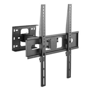 cromad soporte de pared con brazo para tv de 32" 55" giratorio, inclinable peso max 25kg vesa 400x400mm