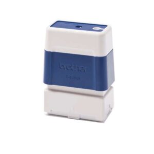brother pr1438e6p pack de 6 monturas de sellos originales 14x38mm color azul