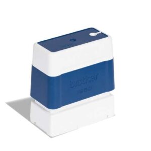 brother pr1850e6p pack de 6 monturas de sellos originales 18x50mm color azul