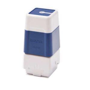 brother pr2020e6p pack de 6 monturas de sellos originales 20x20mm color azul