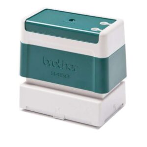 brother pr3458g6p pack de 6 monturas de sellos originales 34x58mm color verde