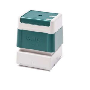 brother pr4040g6p pack de 6 monturas de sellos originales 40x40mm color verde