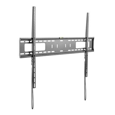 cromad soporte de pared fijo para tv de 60" 100" compatible con tv curva nivel incorporado vesa max. 900x600mm peso max. 75kg