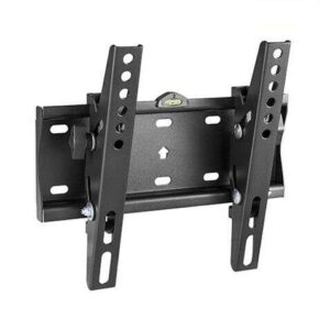 cromad soporte de pared fijo para tv de 23" 42" inclinable nivel incorporado vesa max. 200x200mm peso max. 30kg